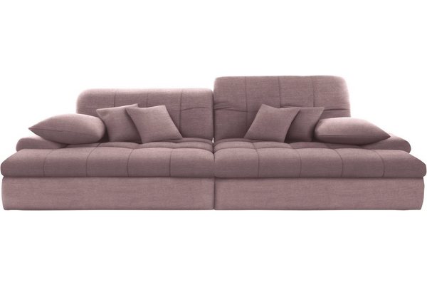 Mr. Couch Big-Sofa Biarritz, Wahlweise mit Kopfteilverstellung und RGB-LED-Beleuchtung