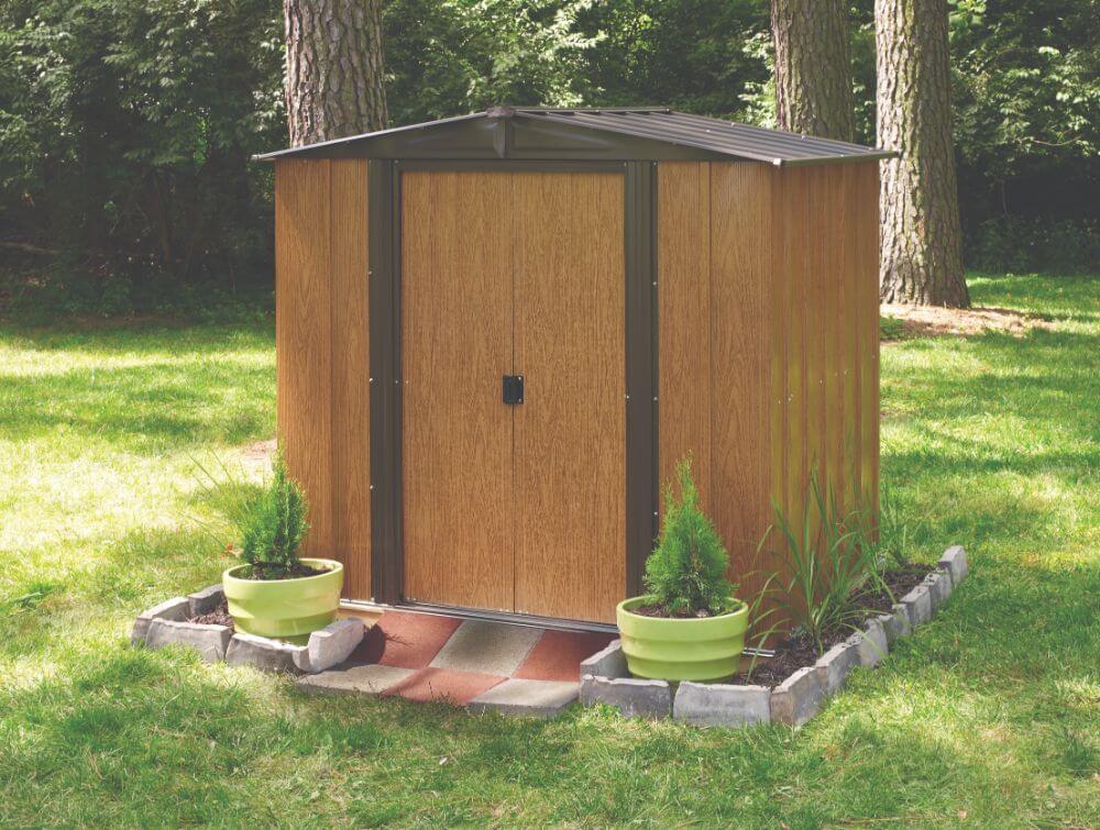 Gartenhaus aus Metall in Holzoptik TOP 5 Modelle und Kaufberatung