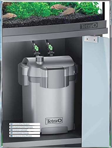 Tetra Aquarium Außenfilter EX 1200 Plus - leistungsstarker Filter für Aquarien bis 500 L, schafft kristallklares fischgerechtes Wasser