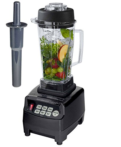 Profi Smoothie Maker TM800 Power Hochleistungsmixer Schwarz 2,0 l BPA-FREI Standmixer mit 6 Edelstahlmesser - kraftvoller 3PS Motor