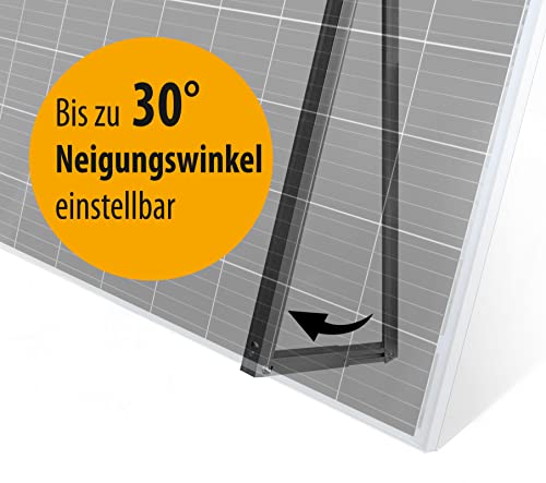 SHP 600/800 Balkonkraftwerk/Testsieger / 800er NEP Wechselrichter/ink. Universalhalterung