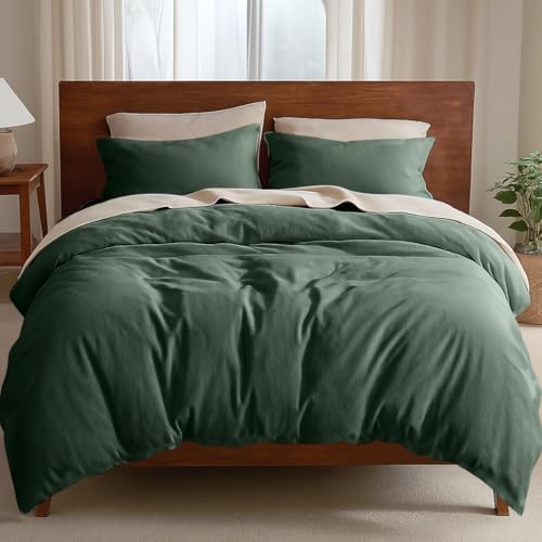 Lanqinglv Bettwäsche 135x200cm 4teilig Grün Dunkelgrün Uni Mikrofaser Bettwäscheset 2 Bettbezüge 135 x 200cm mit Reißverschluss + 2 Kissenbezüge 80 x 80 cm… Lanqinglv Bettwäsche 135x200cm 4teilig Grün Dunkelgrün Uni Mikrofaser Bettwäscheset 2 Bettbezüge 135 x 200cm mit Reißverschluss + 2 Kissenbezüge 80 x 80 cm…