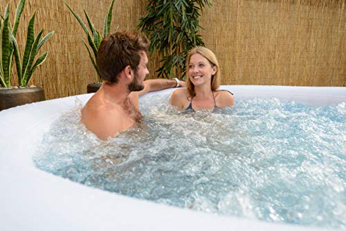 Lay-Z-Spa Miami AirJet (180x66 cm), aufblasbarer Whirlpool für bis zu 4 Personen, rund