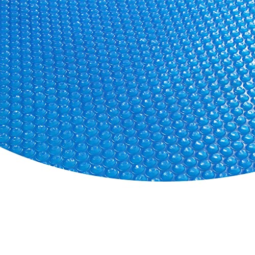 Zelsius Solarfolie, rund | Ø 3,6 m | blau | 400µ | Noppenfolie, schwimmend | Poolabdeckung, Solar Folie für Pool, Solarplane, Thermoplane, Wärmefolie, Poolsolarplane