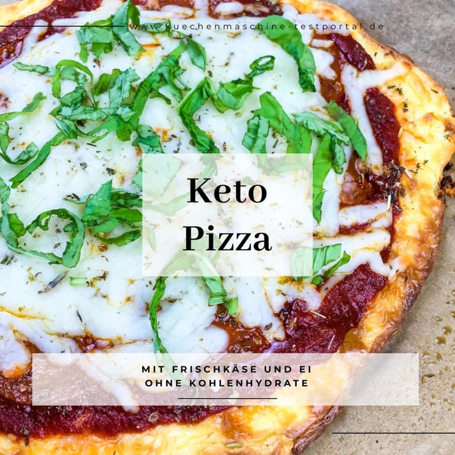 Keto Pizza mit Ei