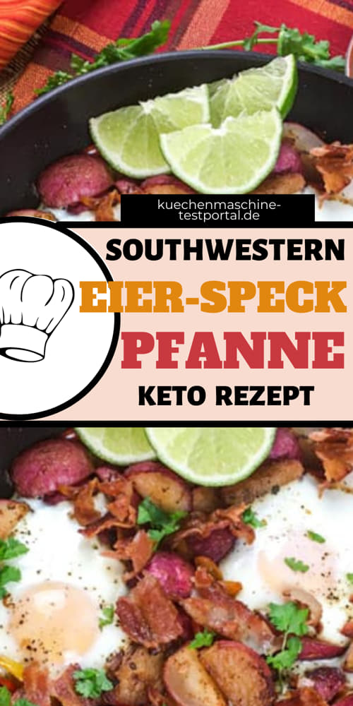 Southwestern Pfanne Keto Fruehstueck Gericht