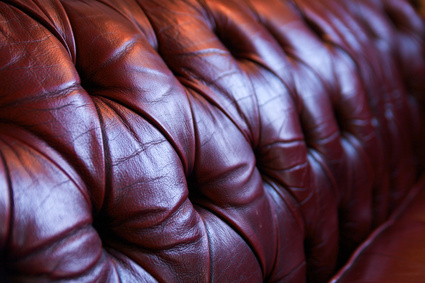 Chesterfield Sofa Rotes Chesterfield sofa - Leder