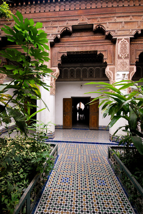 Bahia Palace in Marrakesch - Marokko Palace in Marrakesch - Marokko
