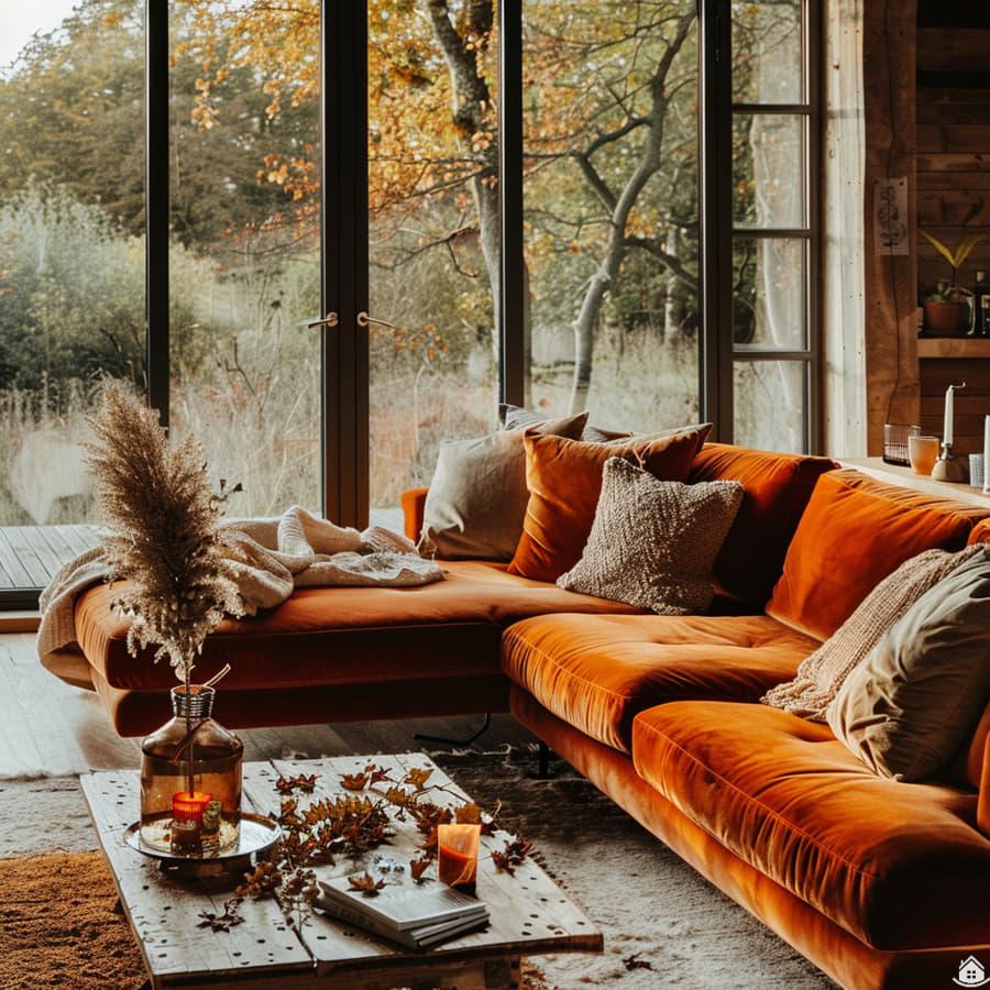 20+ Stilvolle Wohnzimmer-Ideen mit Cognac – Warme Eleganz modern ...