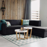 Ecksofa schwarz