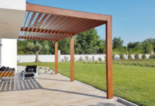 Terrassenüberdachung Holz