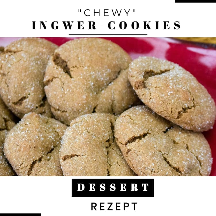 Chewy Ingwer-Cookies