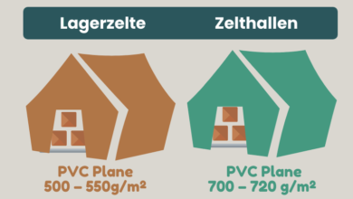 Lagerzelte Zelthallen Unterschied