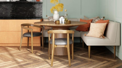 Eckbank im Esszimmer