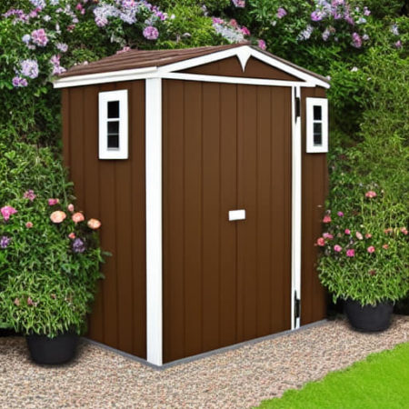 » Gartenhaus aus Metall in Holzoptik TOP 5 Modelle und Kaufberatung