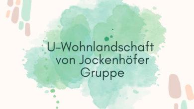 Wohnlandschaft in U-Form von Jockenhöfer Gruppe