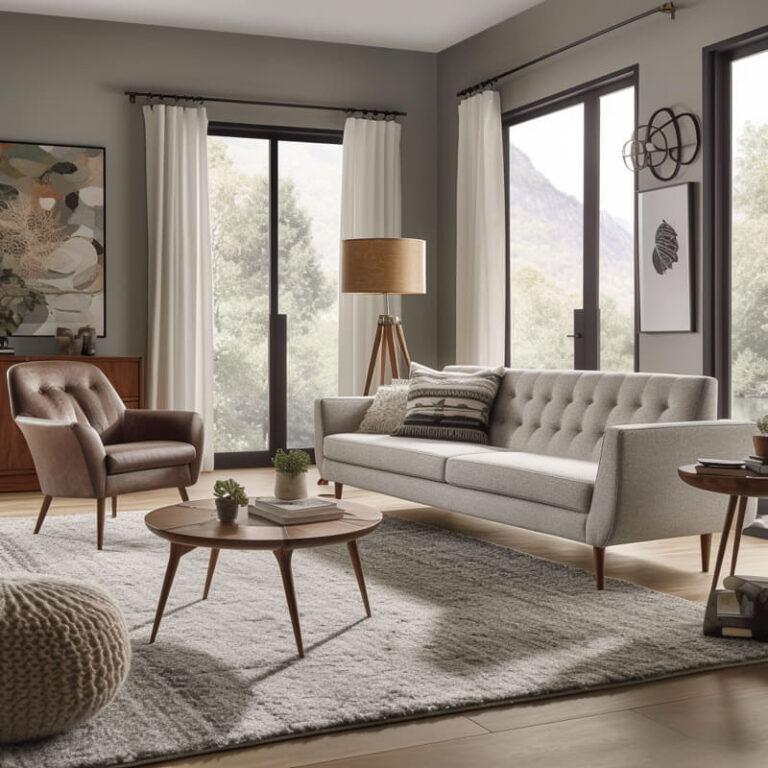 Mid-Century Modern Wohnzimmer Ideen – Verwandeln Sie Ihr Zuhause in ...