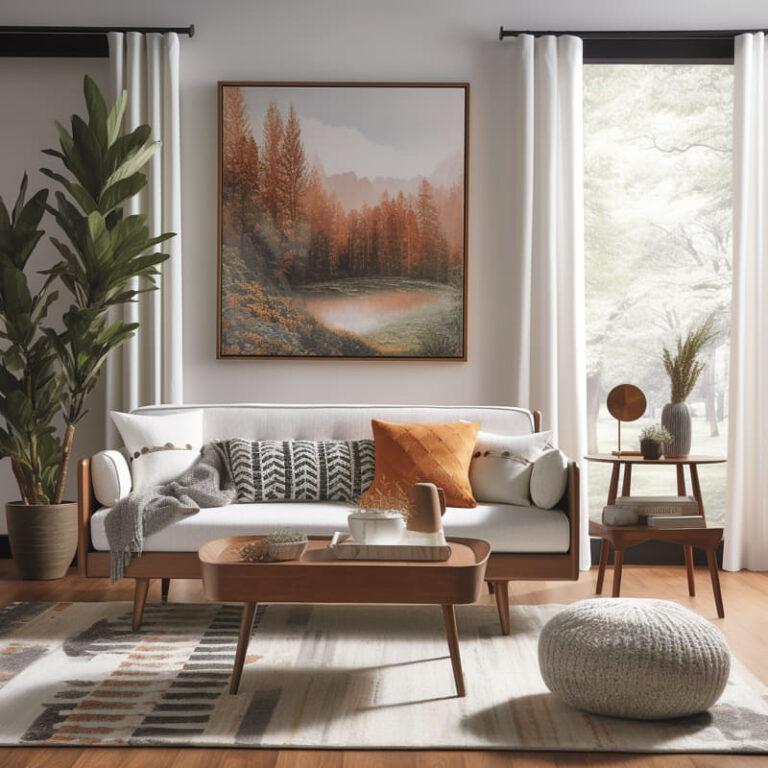 Mid-Century Modern Wohnzimmer Ideen – Verwandeln Sie Ihr Zuhause in ...