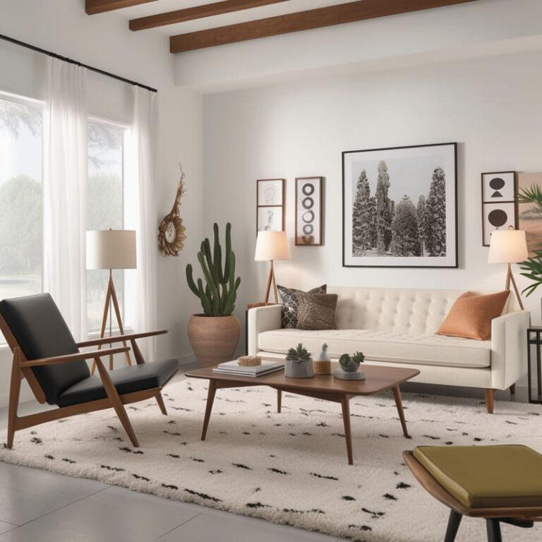 Mid-Century Modern Wohnzimmer Ideen – Verwandeln Sie Ihr Zuhause in ...