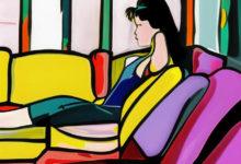 Sofa mit verstellbarer Rückenlehne