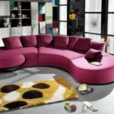 curvy Sofa geschwungen