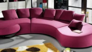 curvy Sofa geschwungen