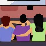 Heimkino mit Kino- Sofa mit Liegefunktion
