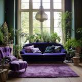 » Gefangen in den majestätischen Tönen von Violett, Lila, Indigo und ...