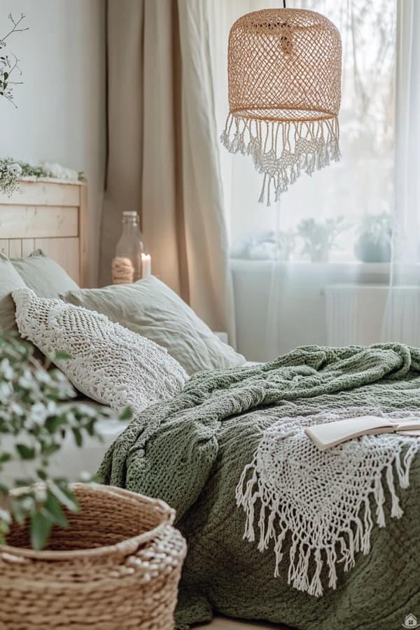 Sanfte Ruhe in Salbeigrün – Schlafzimmer Ideen für friedliche ...