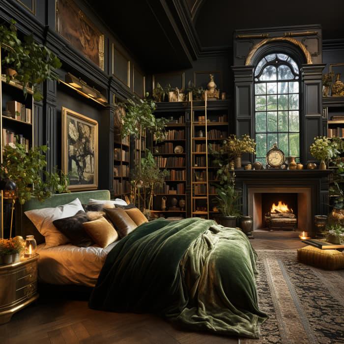Schlafzimmer Grün Gold: Eine Oase der Ruhe und Eleganz