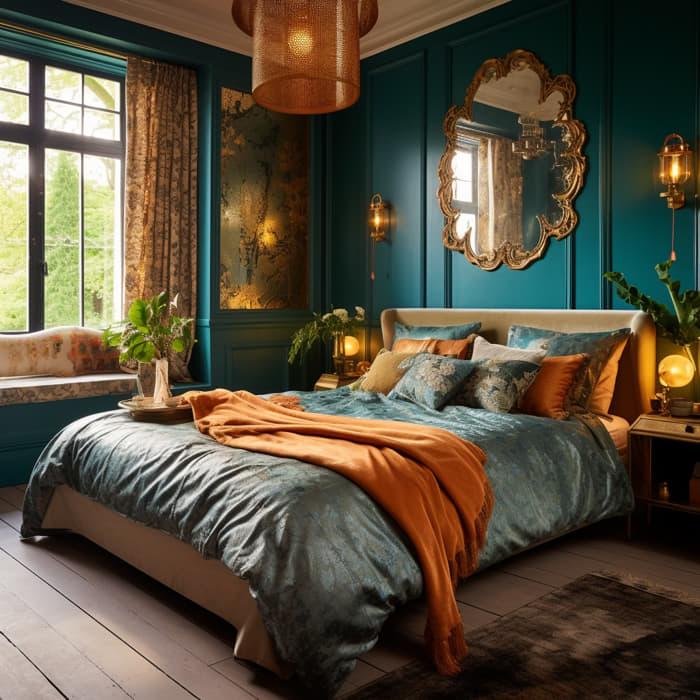 Schlafzimmer Grün Gold: Eine Oase der Ruhe und Eleganz