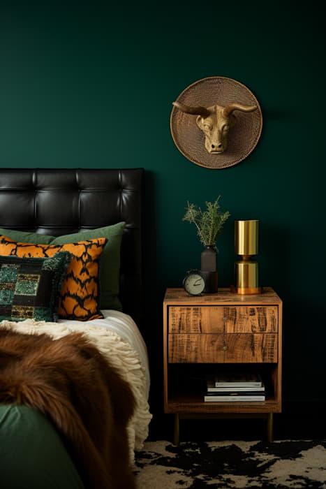 Schlafzimmer Grün Gold: Eine Oase der Ruhe und Eleganz
