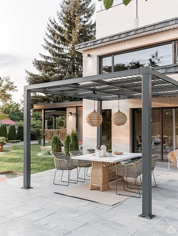 » Moderne Pergola-Terrassenüberdachung: TOP Designs und Vergleich
