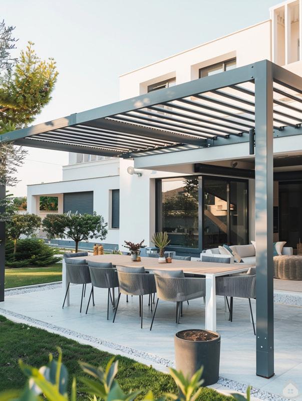 » Moderne Pergola-Terrassenüberdachung: TOP Designs und Vergleich