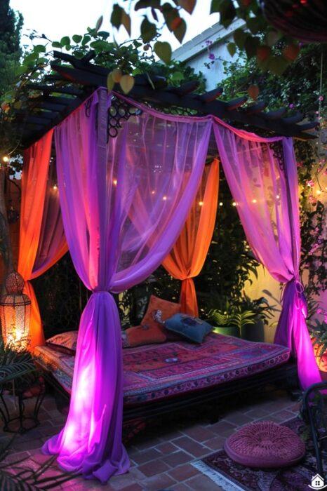 137 Boho-Chic Terrassen Ideen: Gestalte deine farbenfrohe Outdoor ...