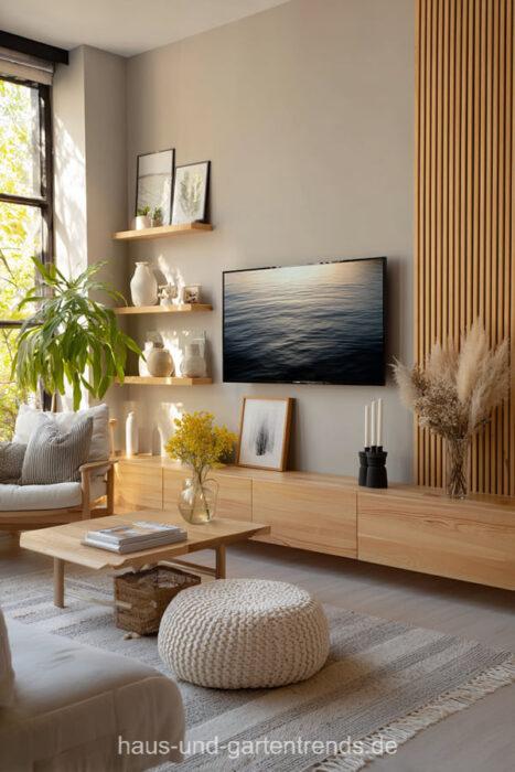 Spannende Fernsehwand Tv Wand Ideen Bild