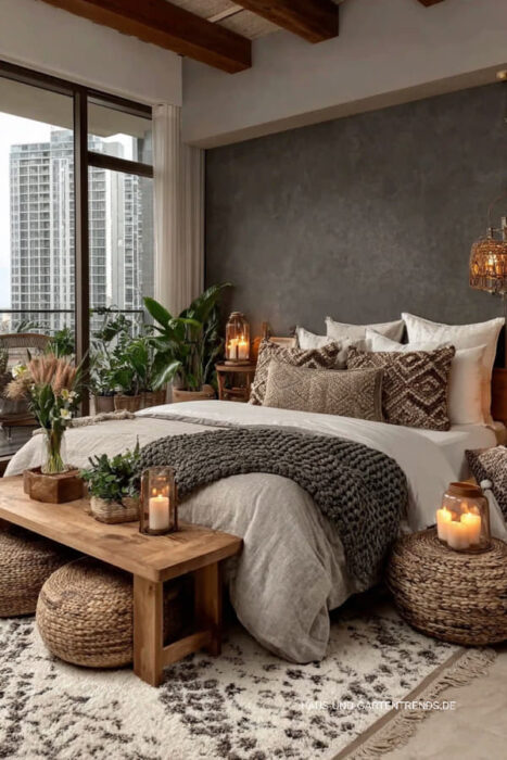 30+ Moderne Schlafzimmer-Ideen in Beige & Weiß – Haus- & Gartentrends